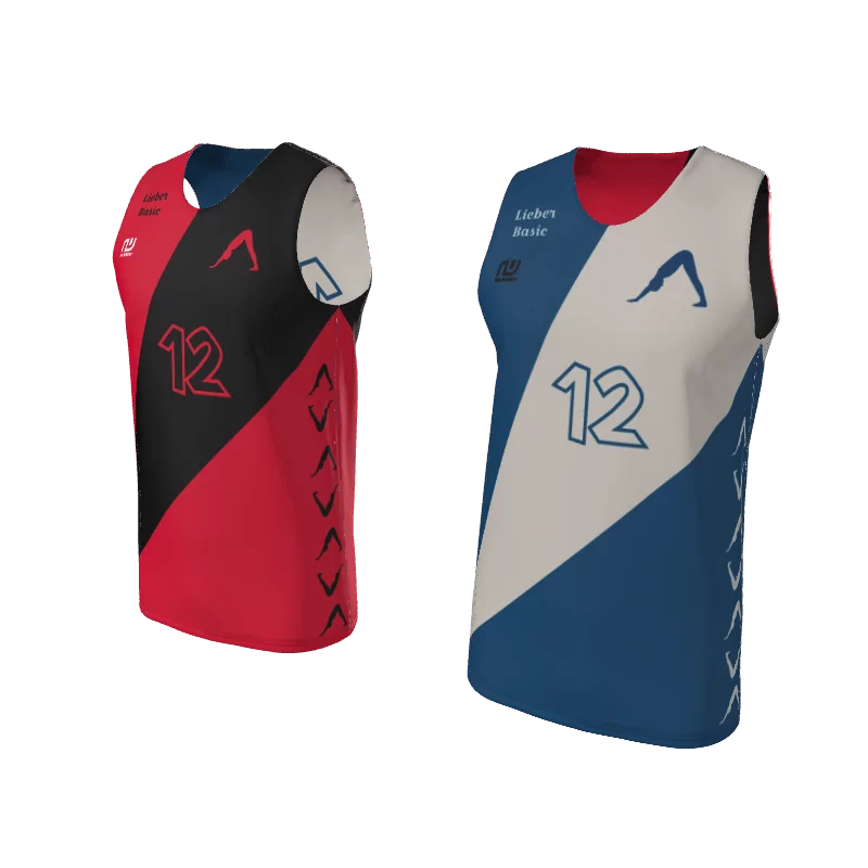 Herren Mumbai Wende-Trikots. (x 14)