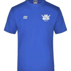 Fan Shirt in blau TKS Logo klein