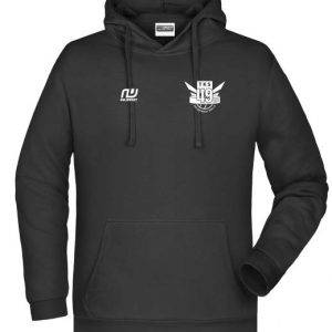 Fan Hoddie in schwarz TKS Logo klein
